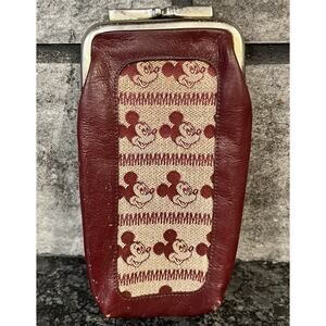 Vintage Faux Leather Cigarette Case or Change Purse